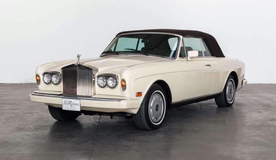 1986 Rolls Royce Corniche II Convertible