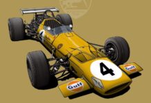McLaren M7A by Helge Jepsen