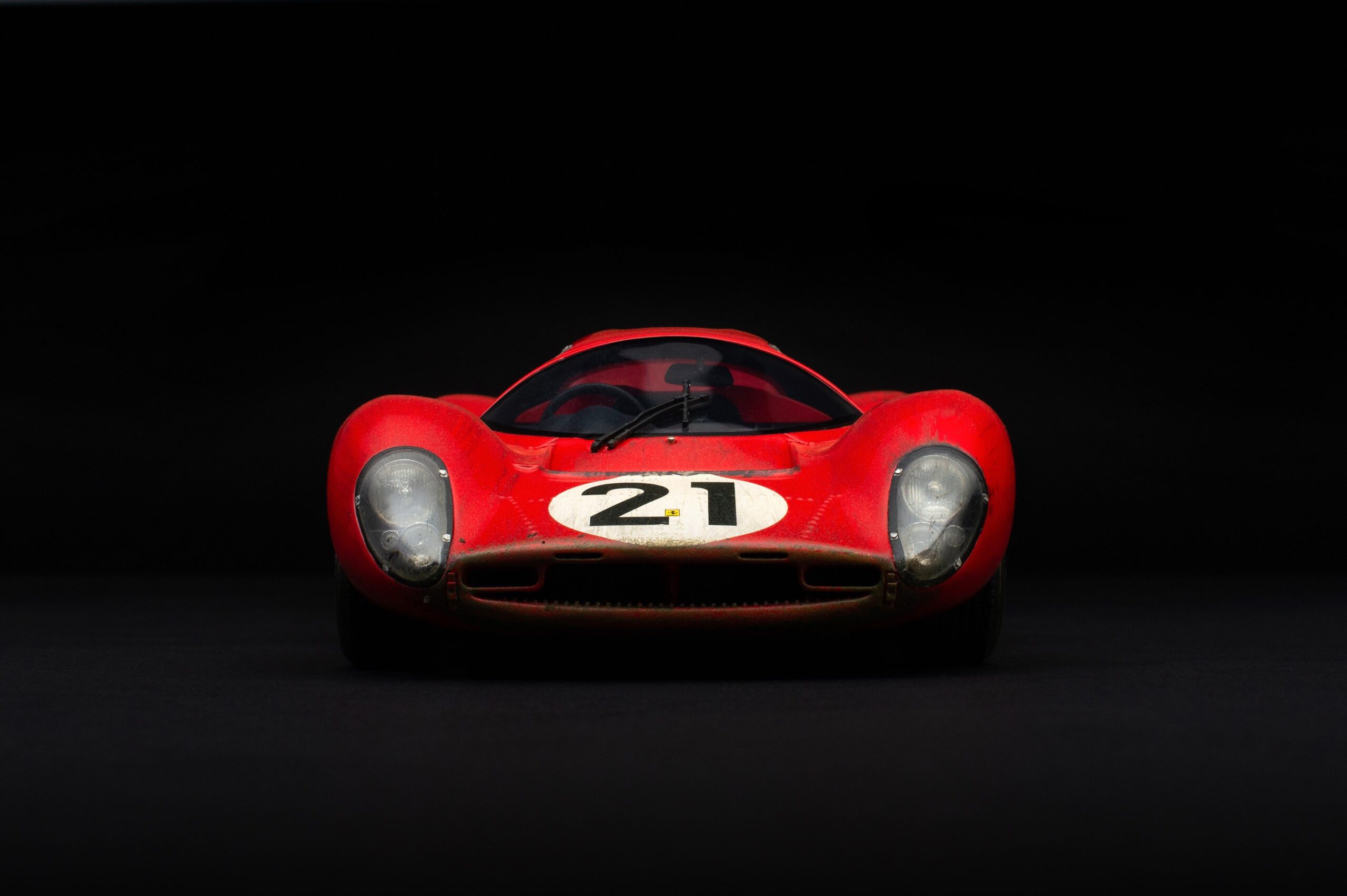 Ferrari330P41.18Scale Weathered Front 4000x2677 crop center scaled