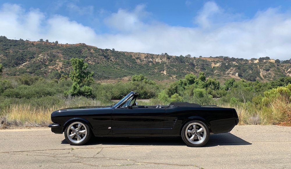 1965 ford mustang 347ci v8 resto mod convertible