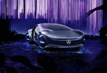The Mercedes-Benz VISION AVTR