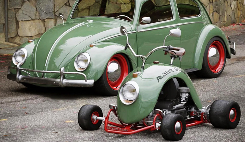 Aldekas Studio Go Kart Volkswagen Beetle Fender