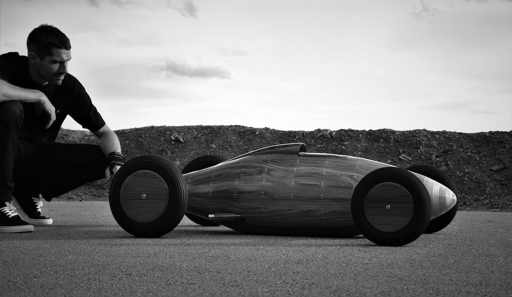 Race Cars Made From Wood