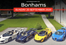 Bonhams Bonmont Sale Revs-Up For Autumn