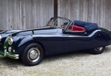 1957 Jaguar XK140 DHC