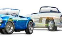 Shelby 289 Cobra vs. Mercedes 300SL Roadster