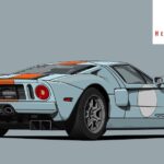 Ford GT Heritage By Helge Jepsen