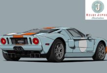 Ford GT Heritage By Helge Jepsen