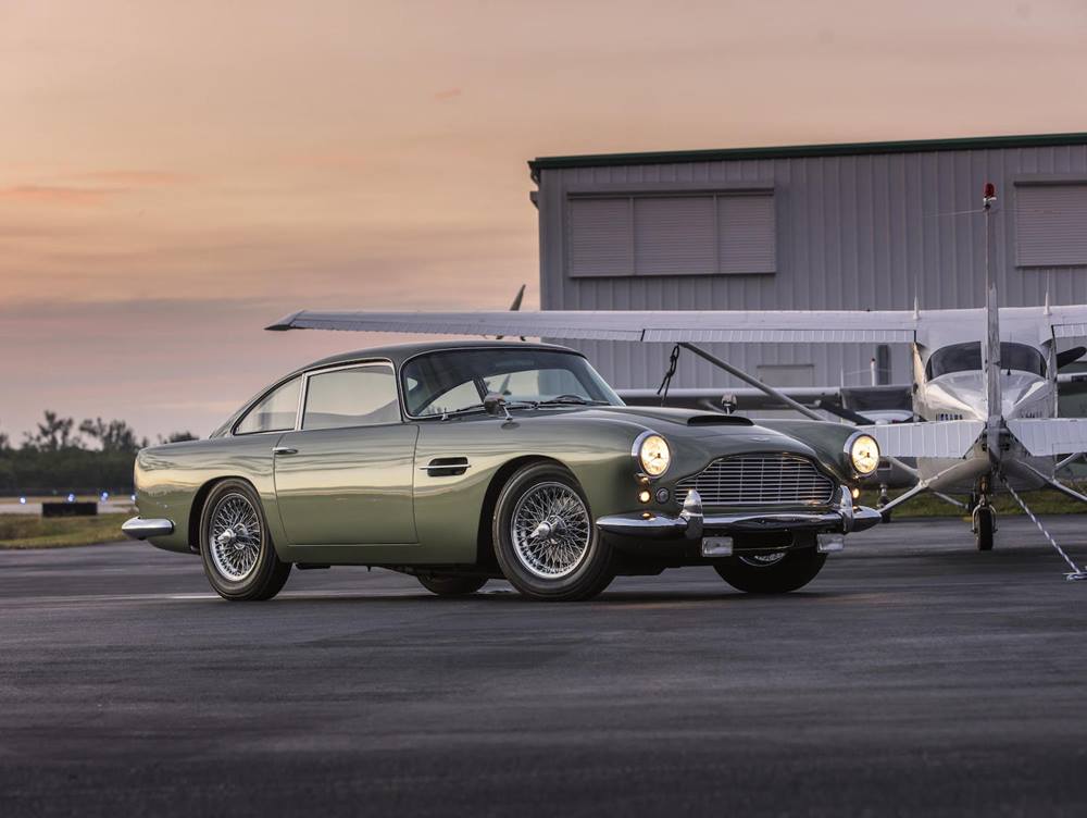 Green 1962 Aston Martin DB4