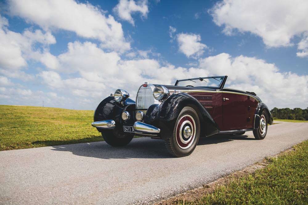 High 1938 Bugatti Type 57 Cabriolet by D Ieteren