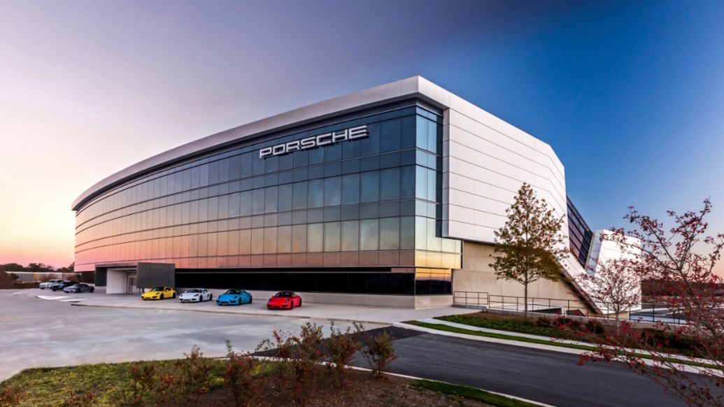 In Atlanta nutzt Porsche Digital die Raumlichkeiten des Hauptsitzes von Porsche Cars North America 2
