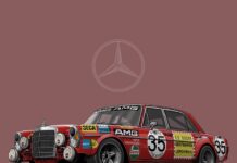 Mercedes Benz AMG 300 SL 6.8 by Helge Jepsen