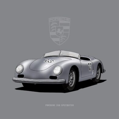 Porsche 356 Speedster By Helge Jepsen