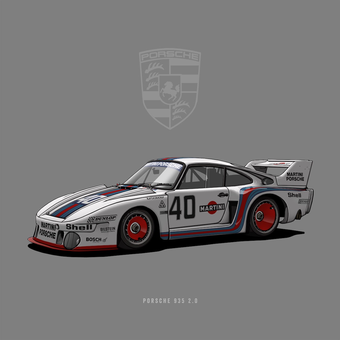Porsche 935 2.0 by Helge Jepsen