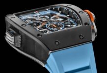 The Richard Mille RM 11-05 Automatic Winding Flyback Chronograph GMT