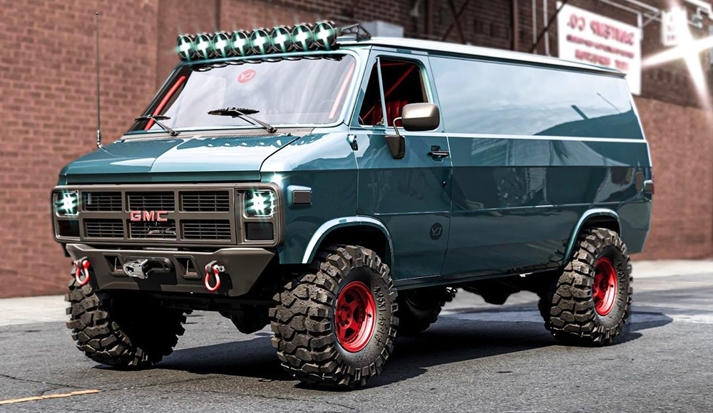 Yasid Design 1983 GMC Vandura Adventure Van Kopie