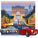 Mercedes Gullwing And AC Ace To Star In Automobiles sur les Champs