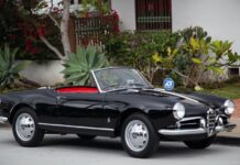 1958 Alfa Romeo Giulietta Spider Veloce