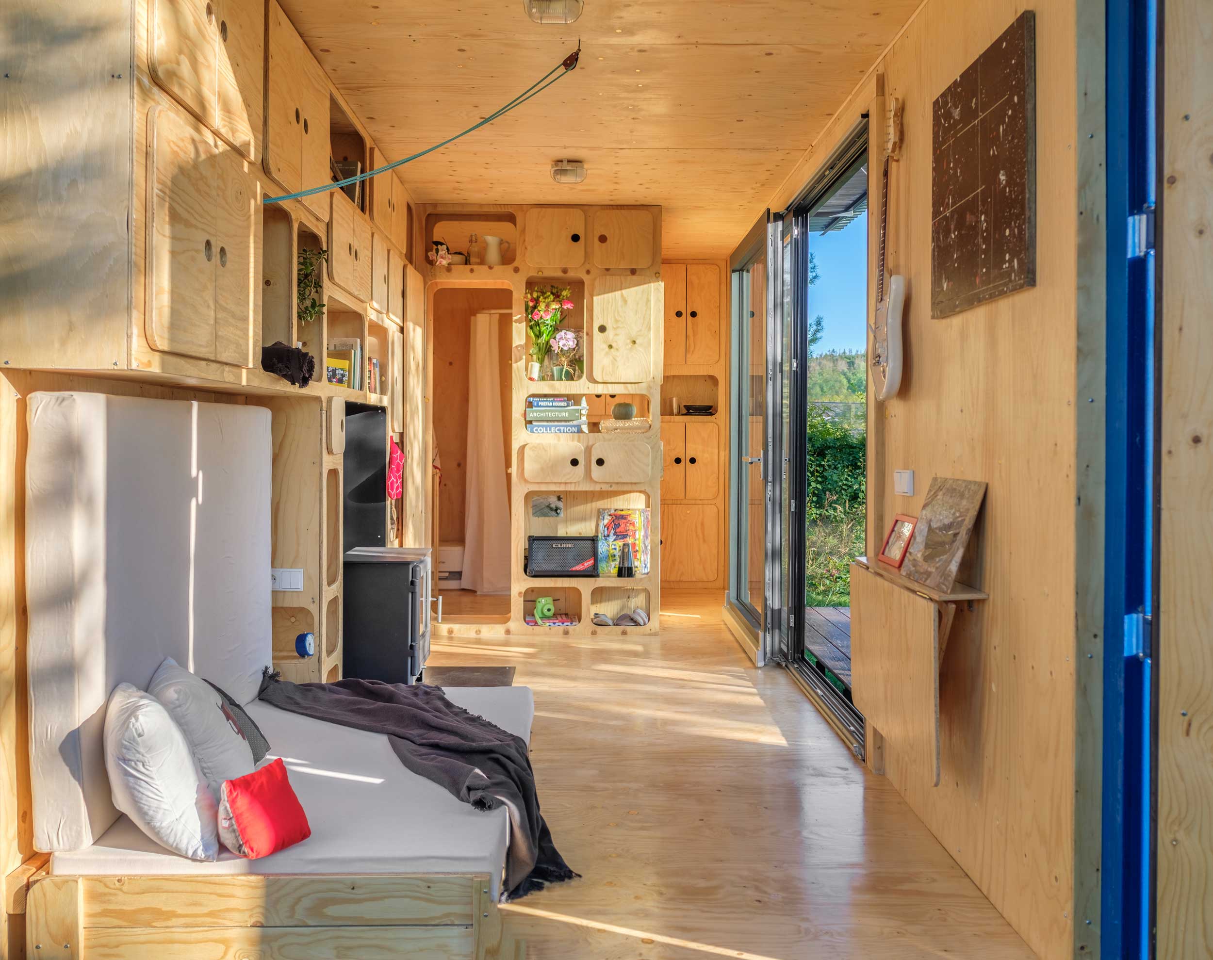 container house interior
