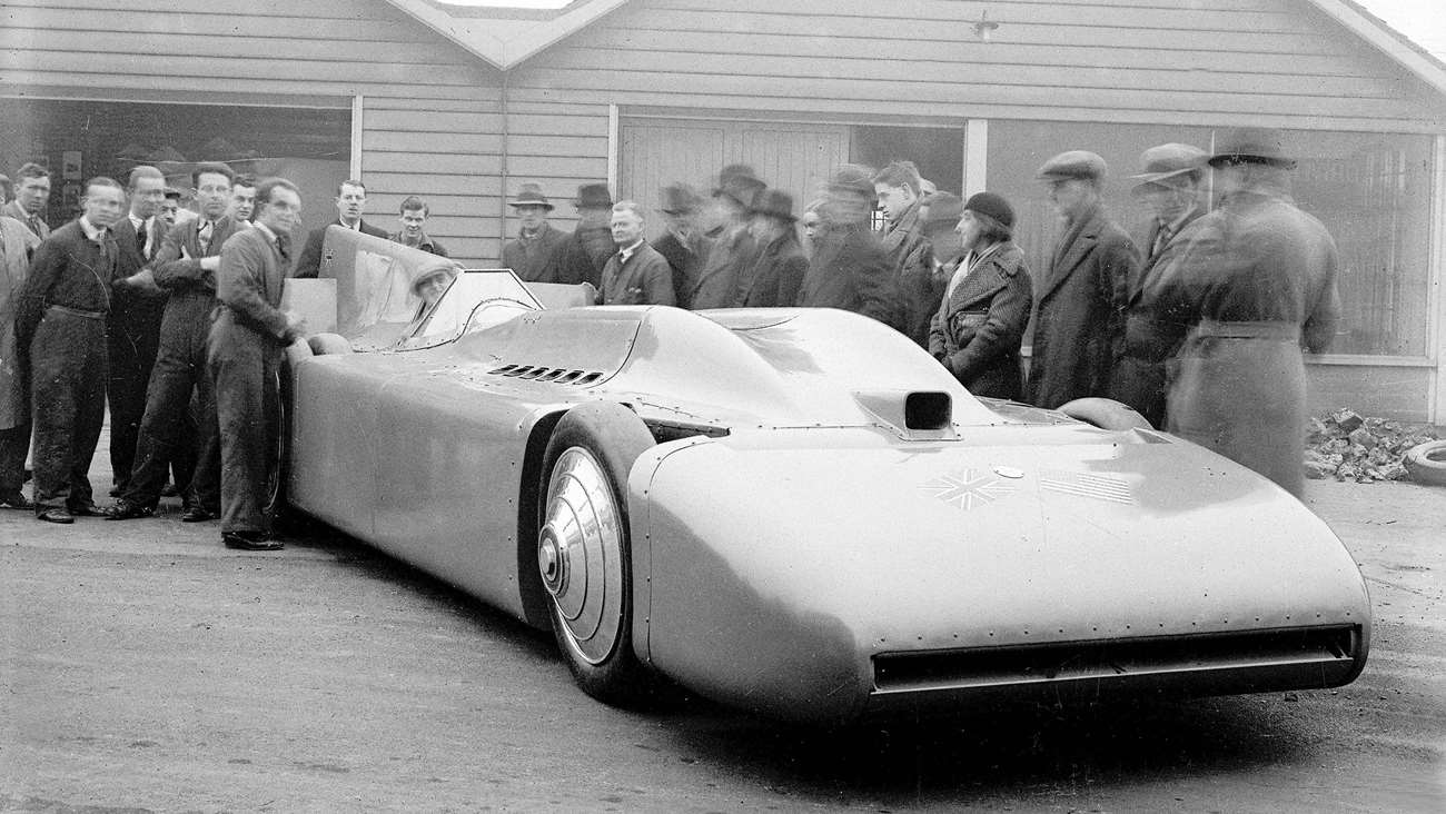 coolest land speed record cars 6 campbell railton blue bird mi goodwood 22042021