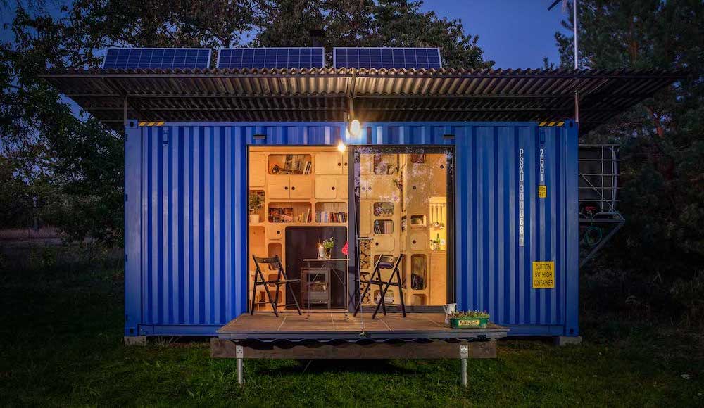 off grid 20 HC marine container house