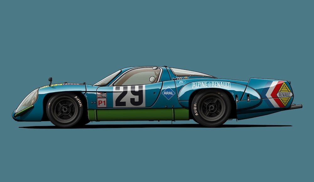 Renault Alpine A220 By Helge Jepsen - collectorscarworld