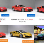 Ferrari 1:12 Scale Collection By Amalgam