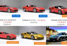 Ferrari 1:12 Scale Collection By Amalgam