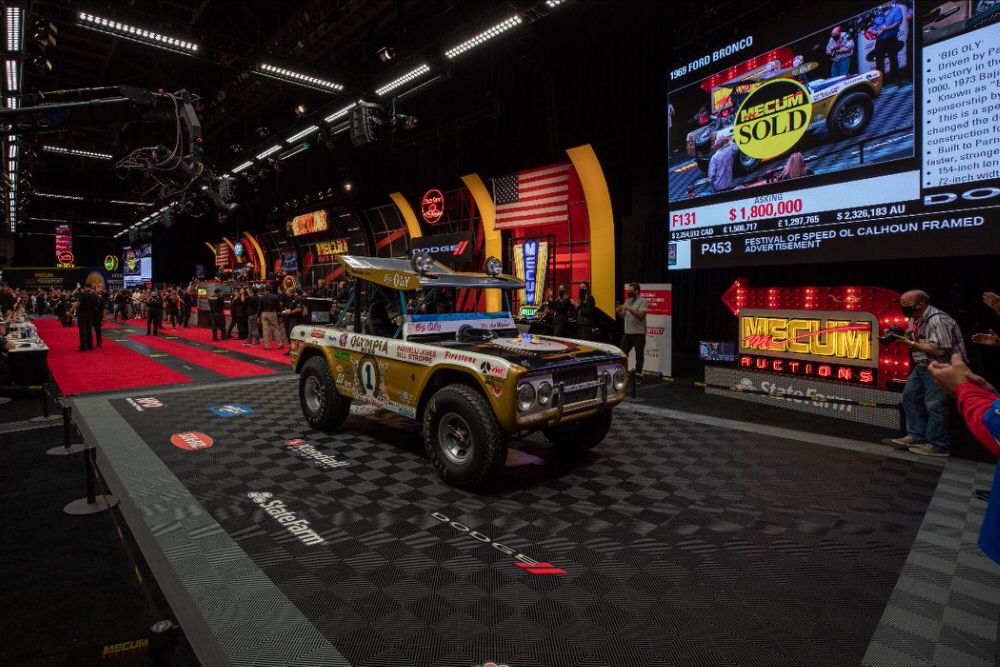 Parnelli Jones' 1969 Ford Bronco 'Big Oly'