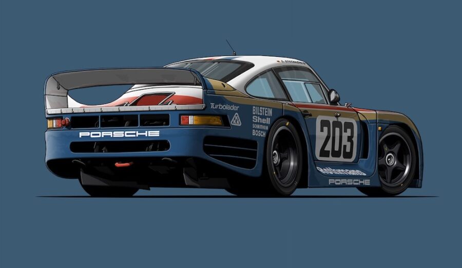 Porsche 961 By Helge Jepsen