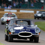 Famous E-Type Icons Top 60th Birthday Celebrations At London Classic Car Show