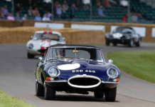 Famous E-Type Icons Top 60th Birthday Celebrations At London Classic Car Show