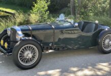 1936 Jaguar SS100 Old No. 8