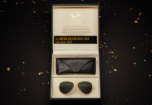 Ray-Ban Limited Edition Aviator Solid Gold