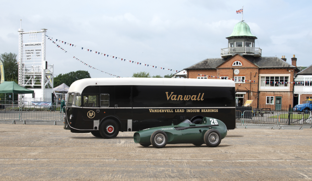 Vanwall At Brooklands "Stirling Moss Tribute"
