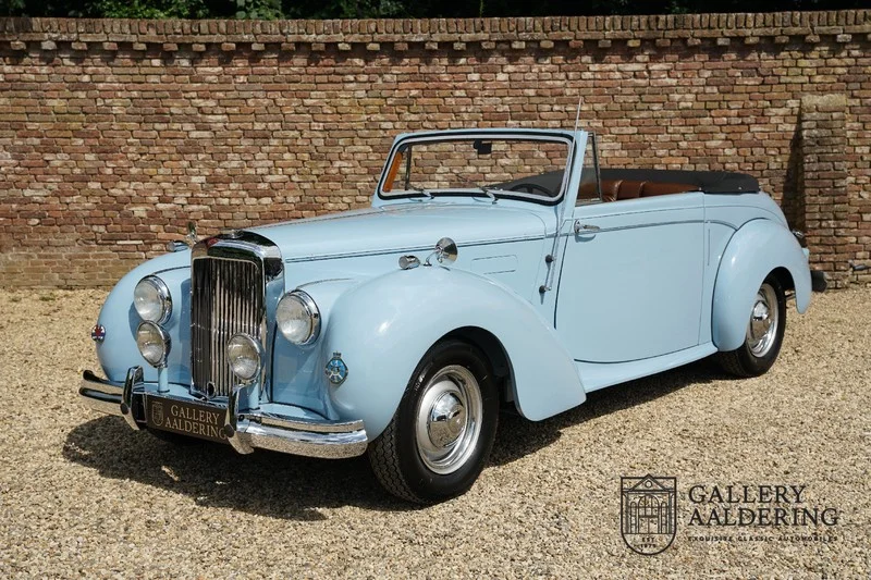 alvis ta21 drop head coupe 1953