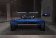 First Bugatti Pool Table