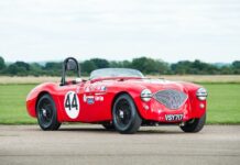 1955 Austin Healey 100M FIA Race Car