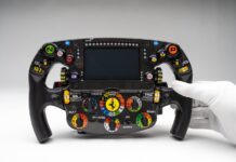 Ferrari SF21 Steering Wheel 1:1 Scale By Amalgam Collection