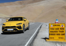 Lamborghini Urus Unlocks World’s Highest Driveable Road In India