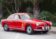 1956 Alfa Romeo Giulietta Sprint Veloce Alleggerita