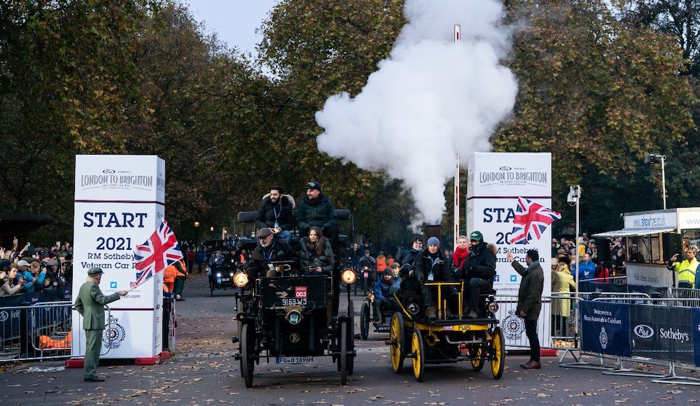 Sunshine Greets Veterans On Their Hallowed Journey From London To Brighton