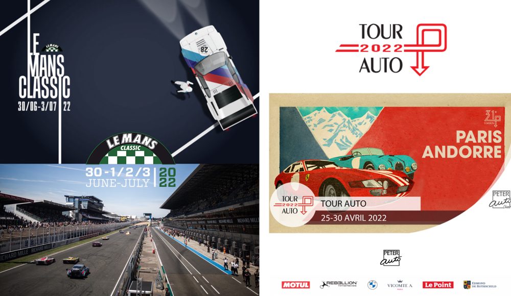 Latest News On 2022 Tour Auto & LeMans Classic