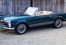 1967 Mercedes 250 SL 5-speed