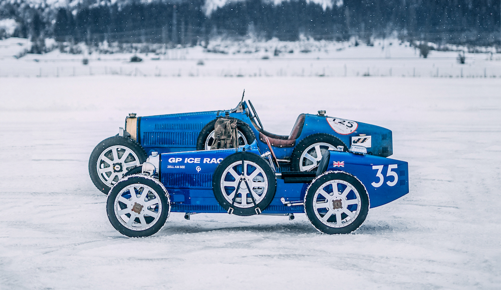 Bugatti Returns To GP Ice Race Over 60 Years After Its Maiden Appearance