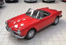 1960 Alfa Romeo Giulietta Spider S2