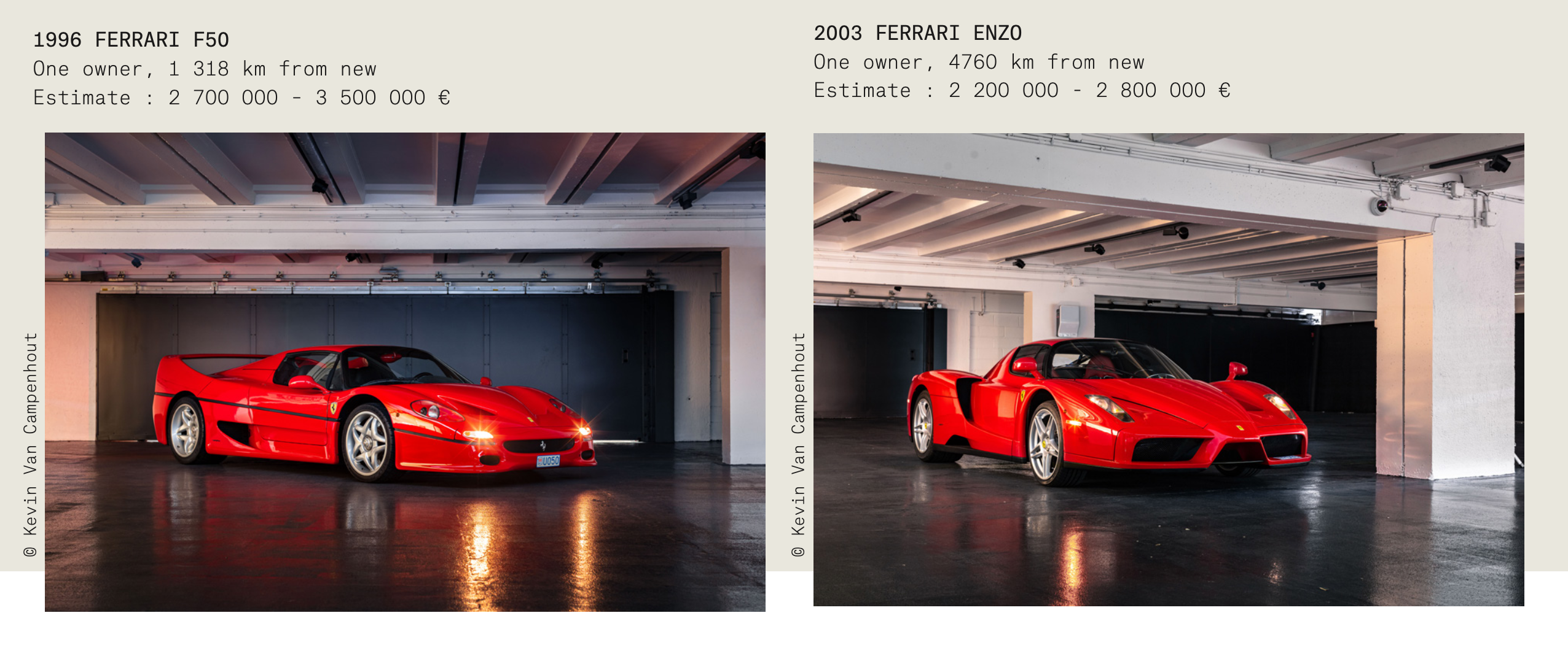 Lot - 1989 Ferrari F40 - Catalog# 717958 Rétromobile 2022 by Artcurial  Motorcars