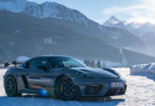 Powered By Synthetic Fuels: Porsche GT4 RS At GP Ice Race
