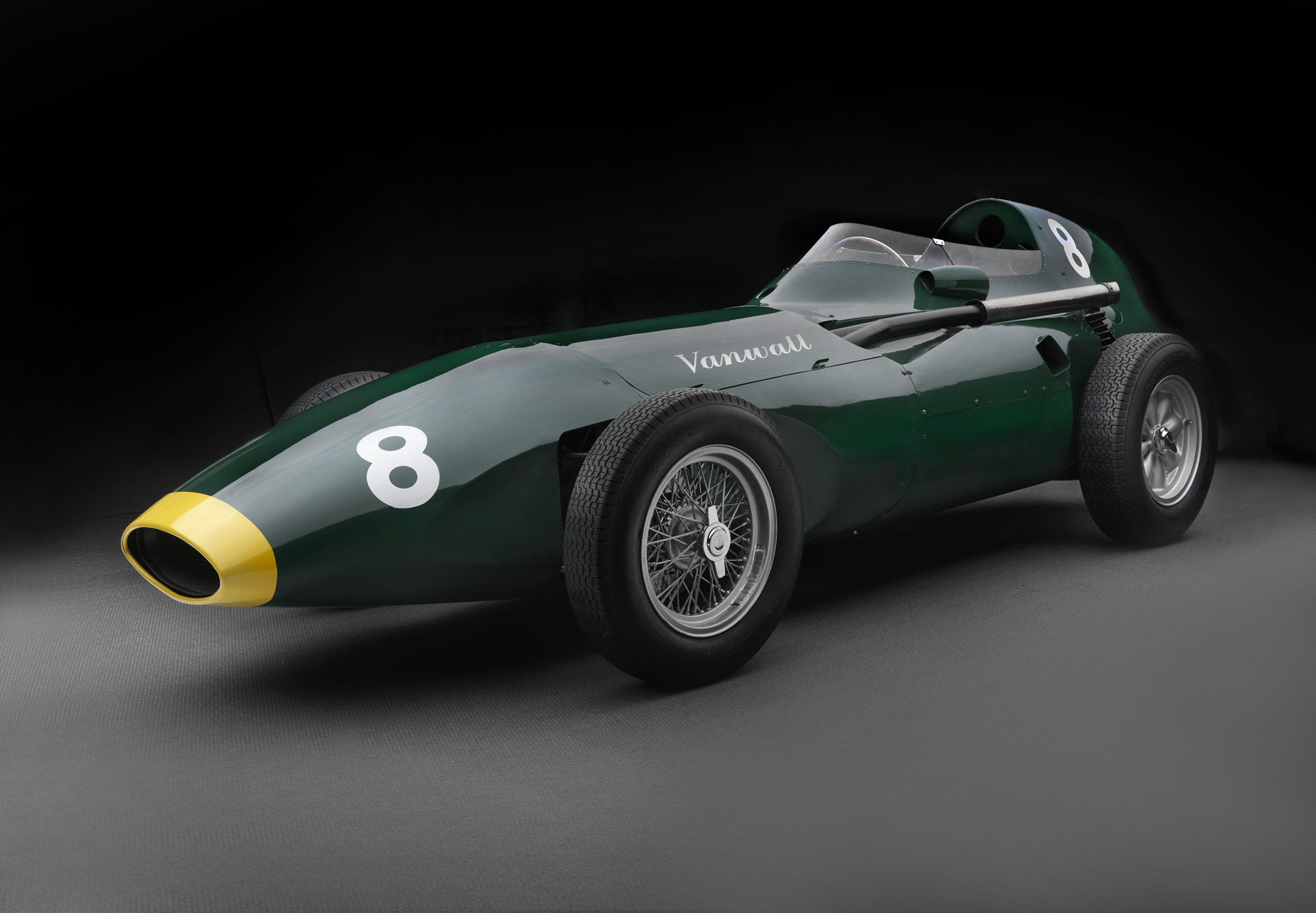 Vanwall Formula 1 1958 front 3 4