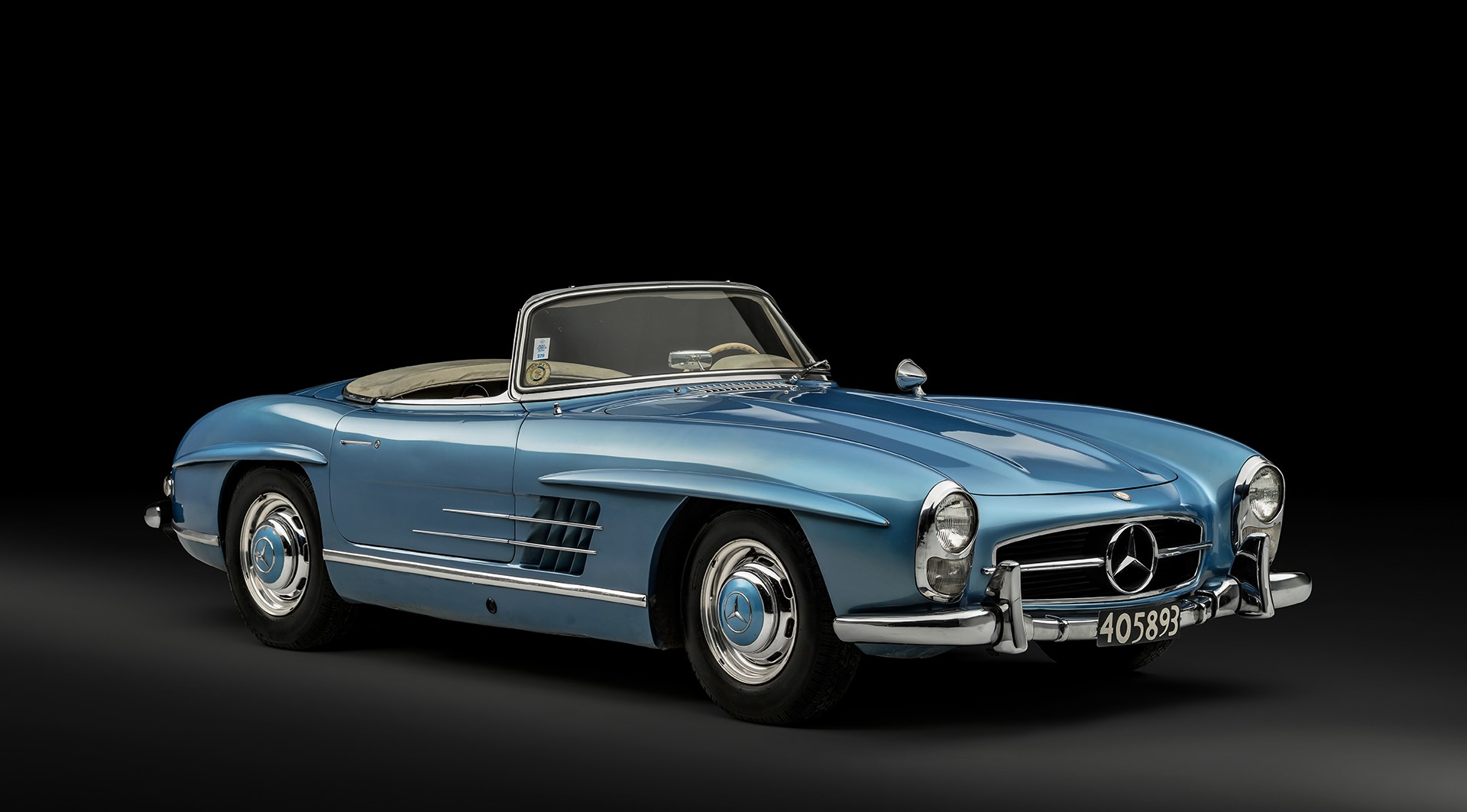 Fangio's 1958 Mercedes-Benz 300 SL Roadster offered by RM Sotheby's Private Sales